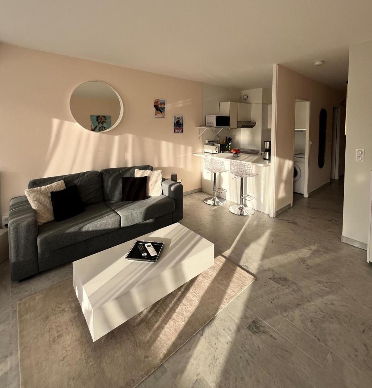 Grand Studio Localisation Ideale Antibes Exteriér fotografie